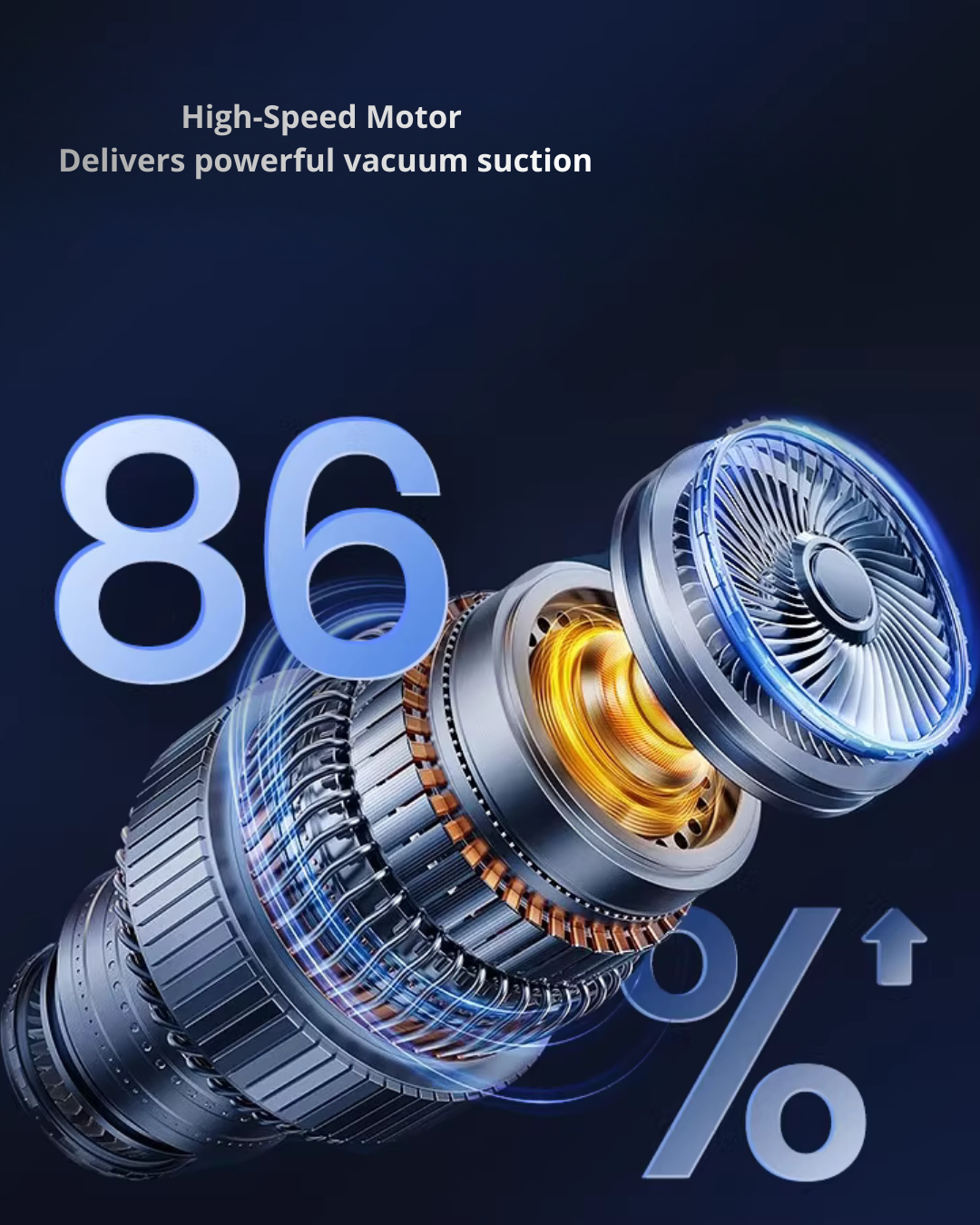 Compact 4-in-1 Multi-Function Vacuum Cleaner with Strong Suction