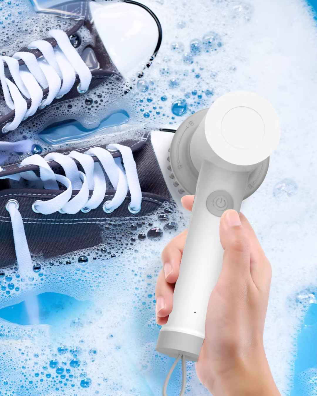 Multifunctional Electric Cleaning Brush with 9 Brush Heads & Waterproof
