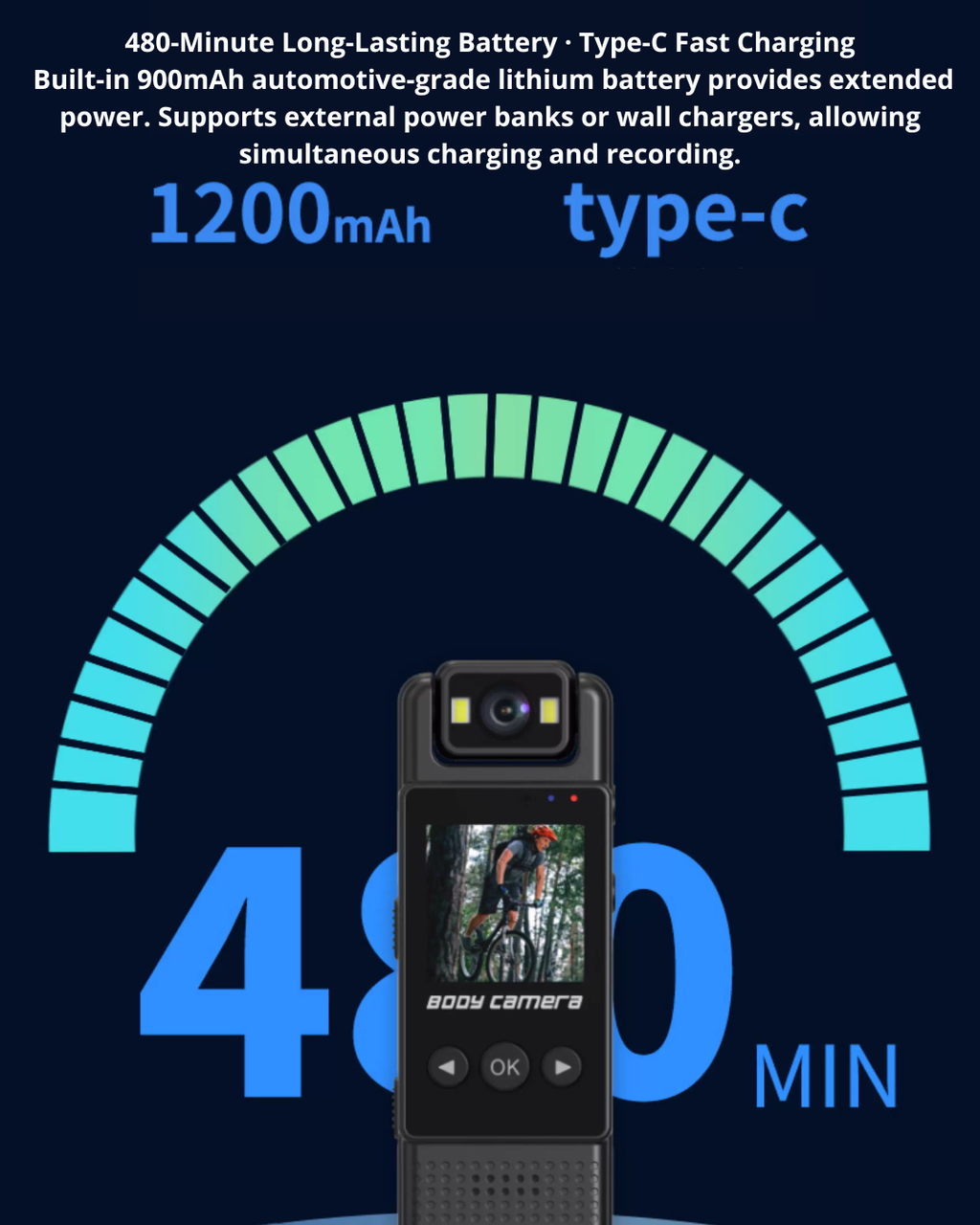 4K Action Camera – Anti-Shake, Night Vision, 180° Rotatable Lens