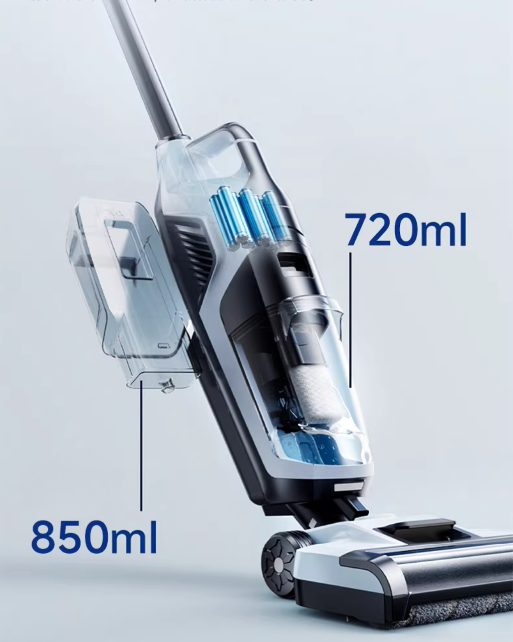 All-in-One Wireless Floor Cleaner for Homes & Pets