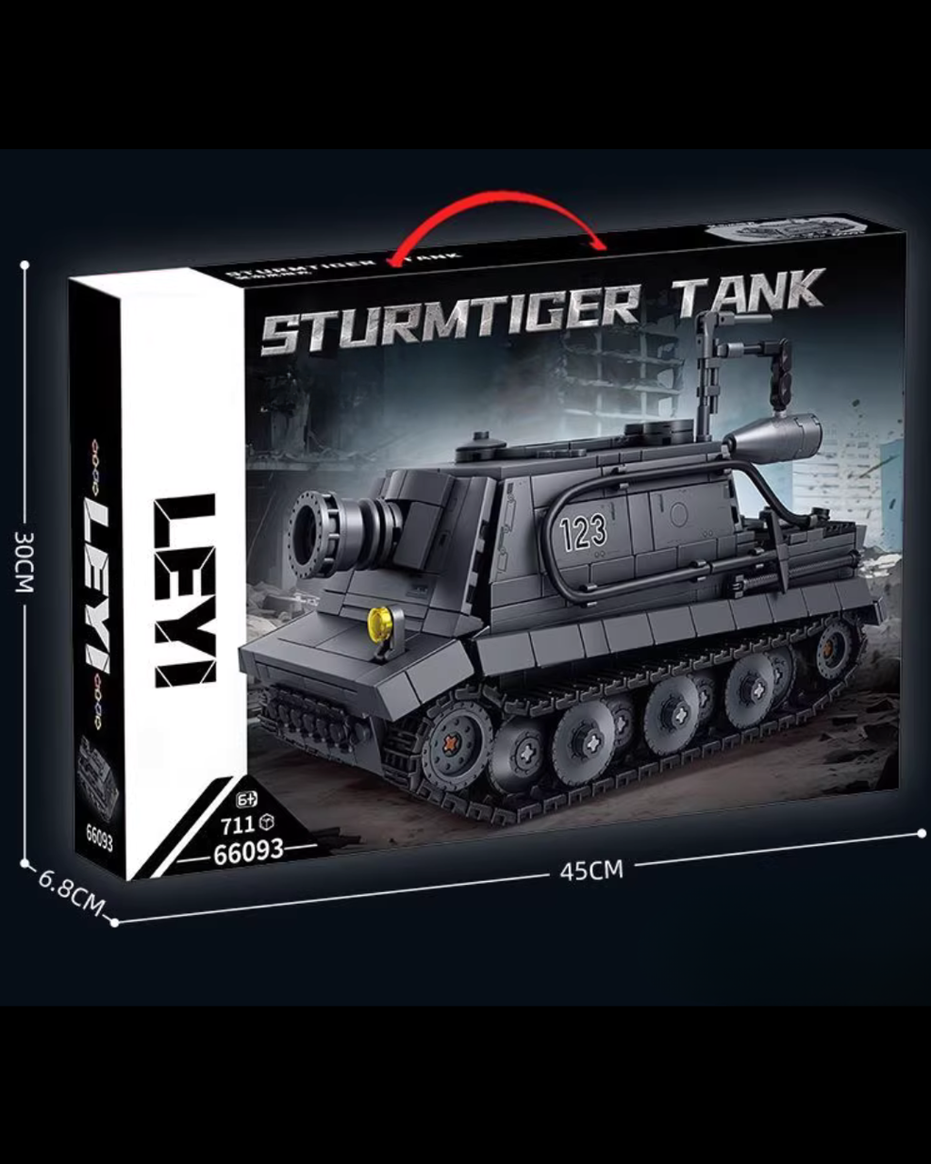 WWII Tank Model Building Set – Hands-On STEM for Focused Builders