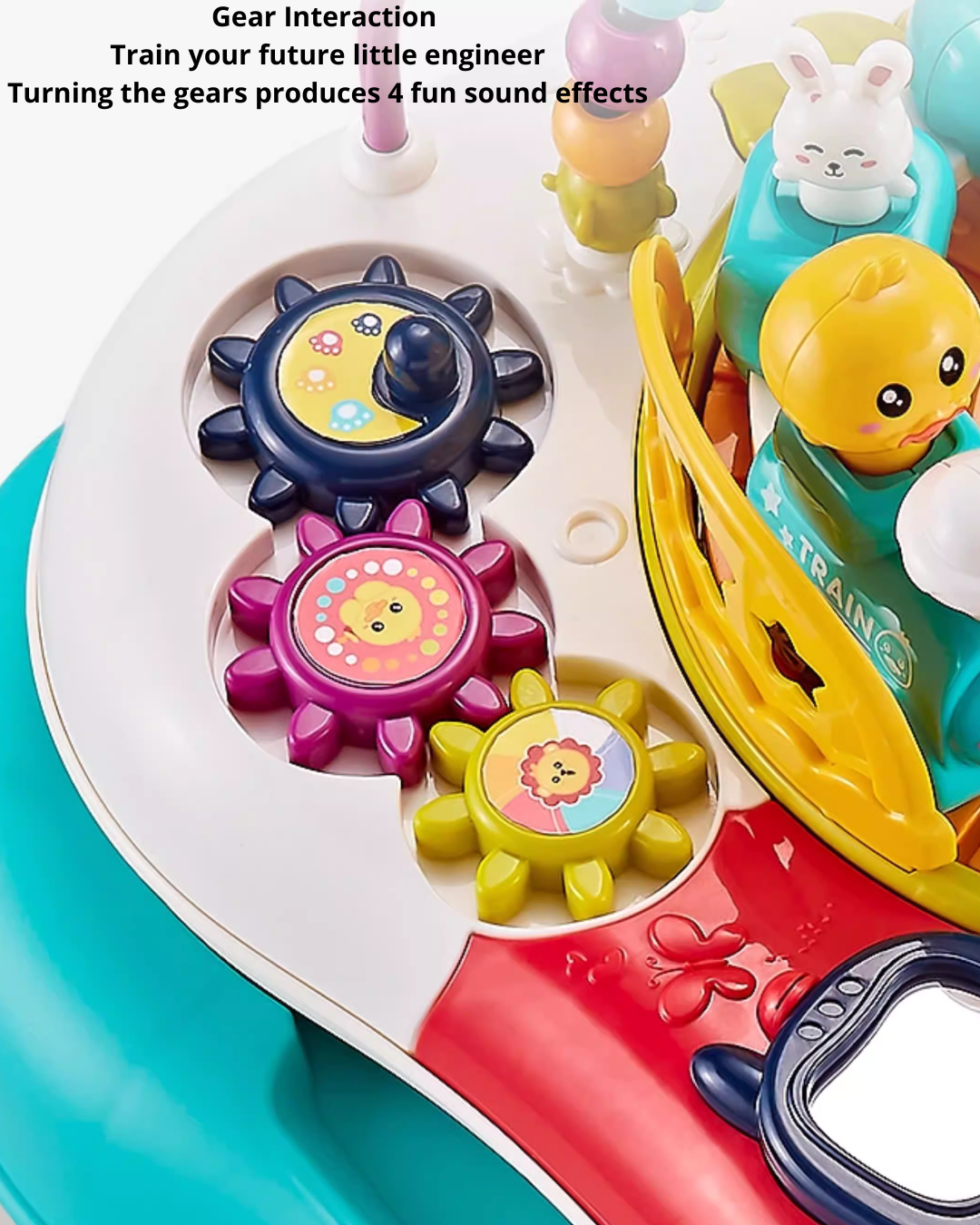 Toddler Activity Learning Table – Music, Blocks & Interactive Play 10+ Months