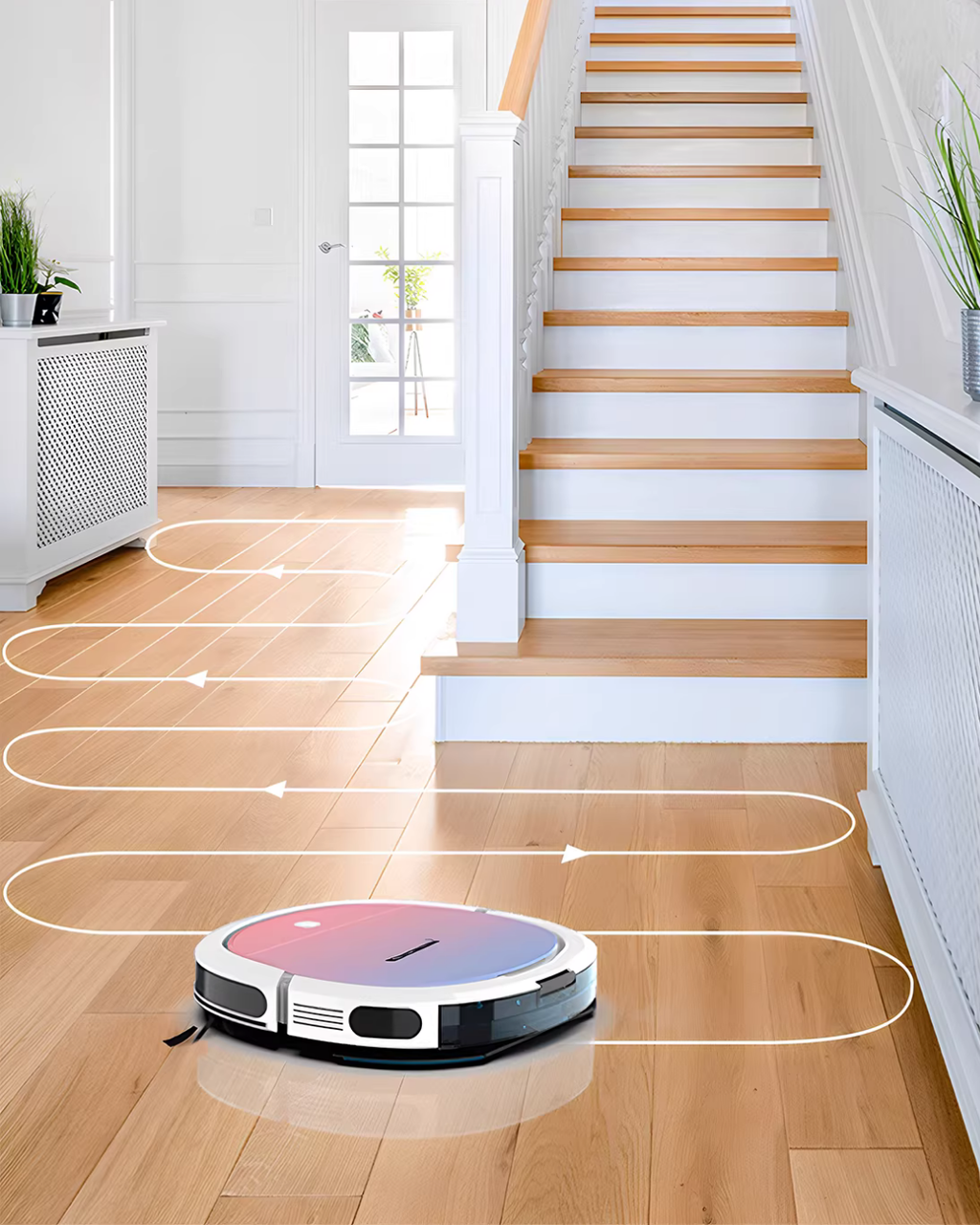 K196 Smart Robot Vacuum & Mop for Modern Homes