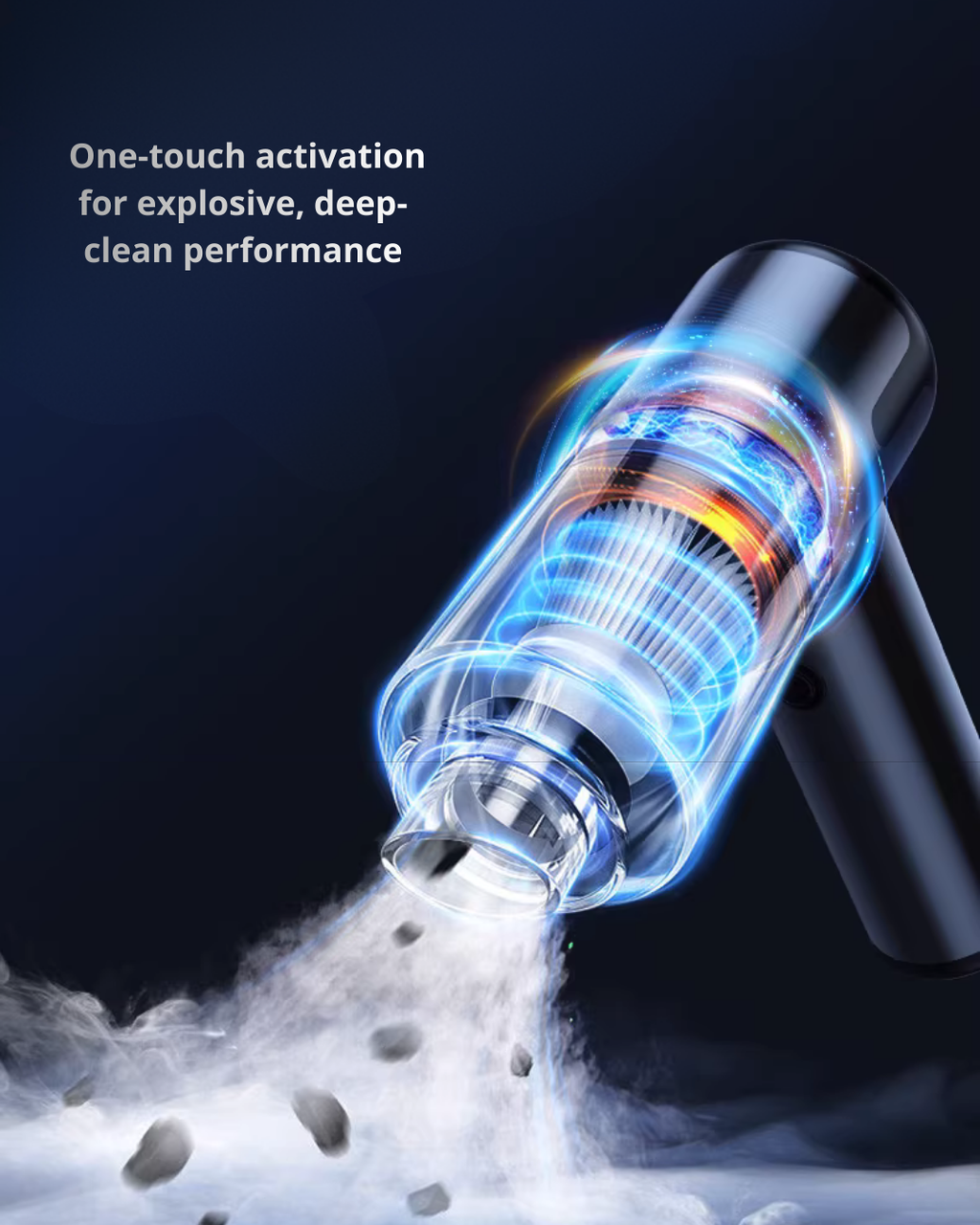 Compact 4-in-1 Multi-Function Vacuum Cleaner with Strong Suction