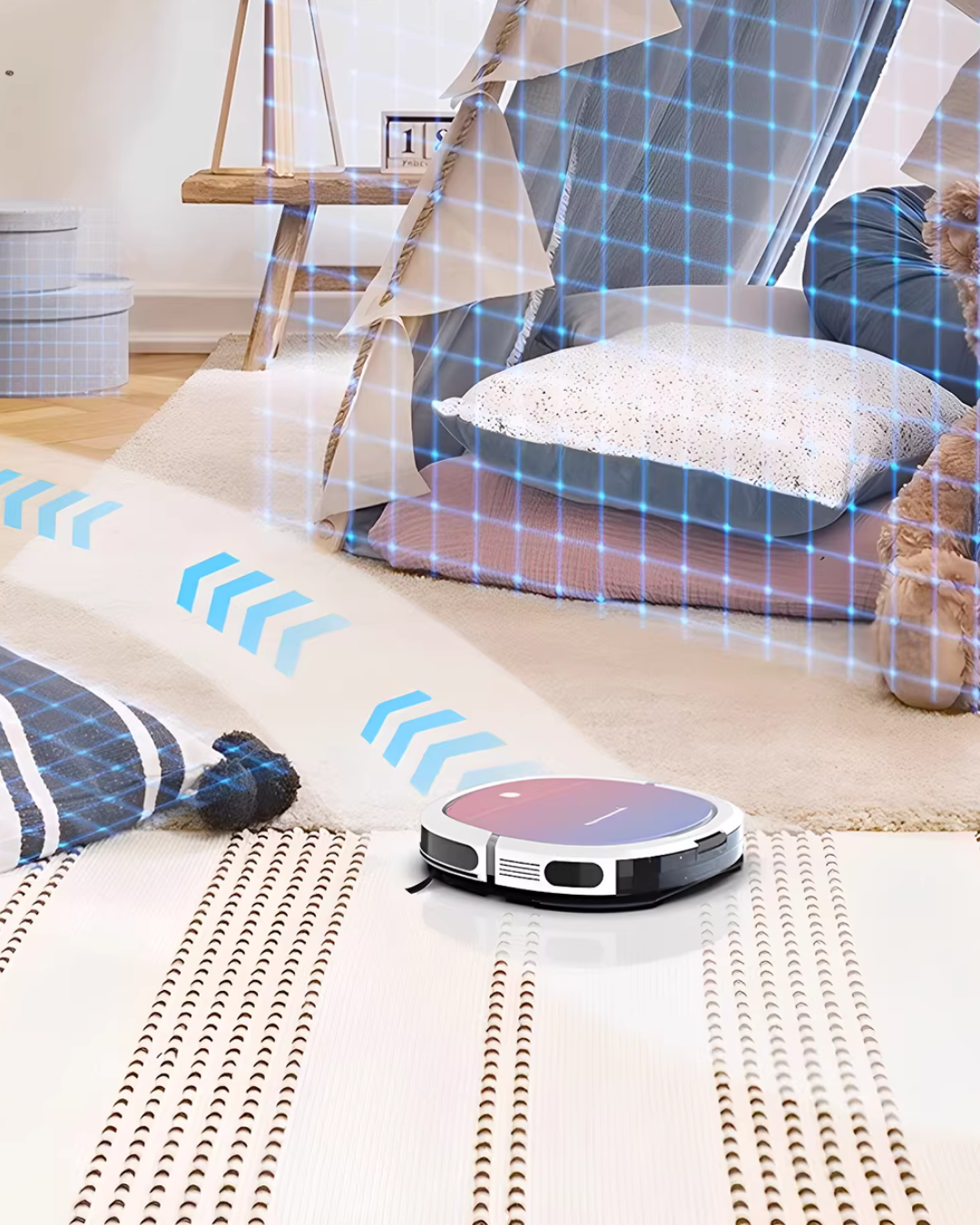 K196 Smart Robot Vacuum & Mop for Modern Homes