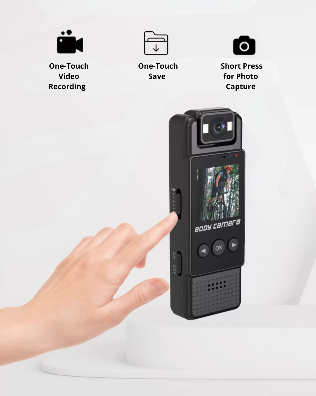 4K Action Camera – Anti-Shake, Night Vision, 180° Rotatable Lens