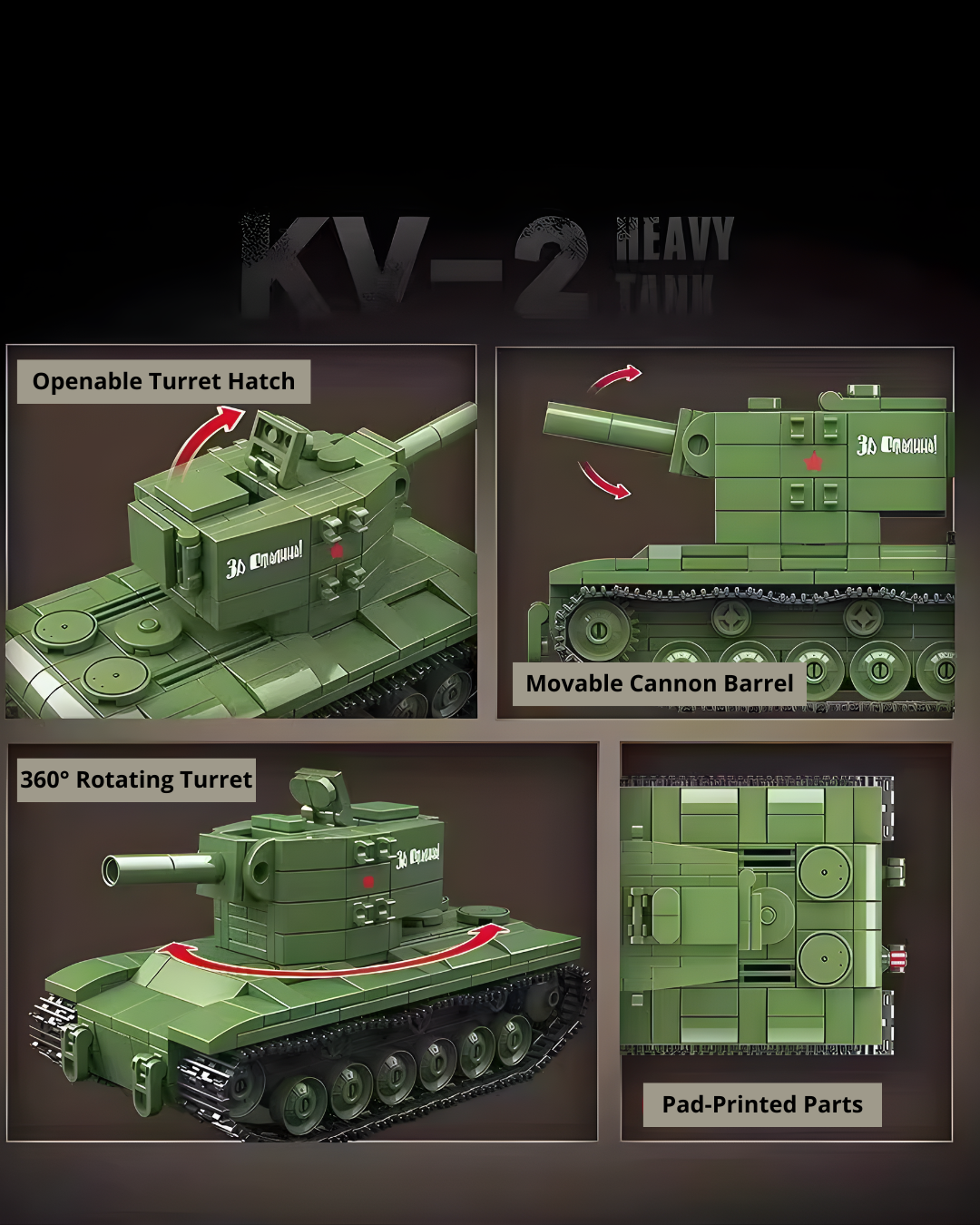 Hands-On WWII Tank Model Kit – Creative STEM Building for Teens & Adults