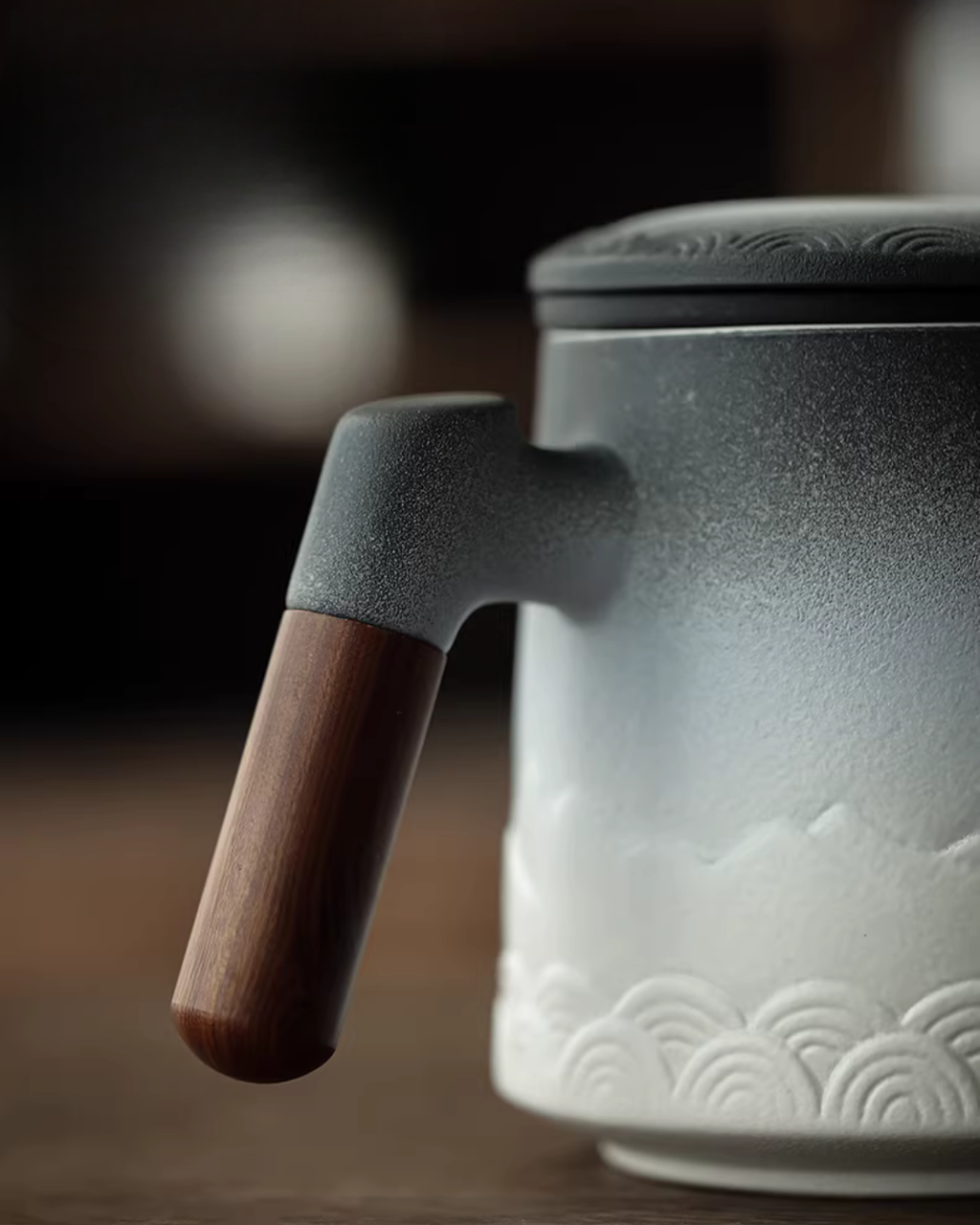 Rustic Ceramic Tea Mug for Daily Tea Rituals & Slow Living