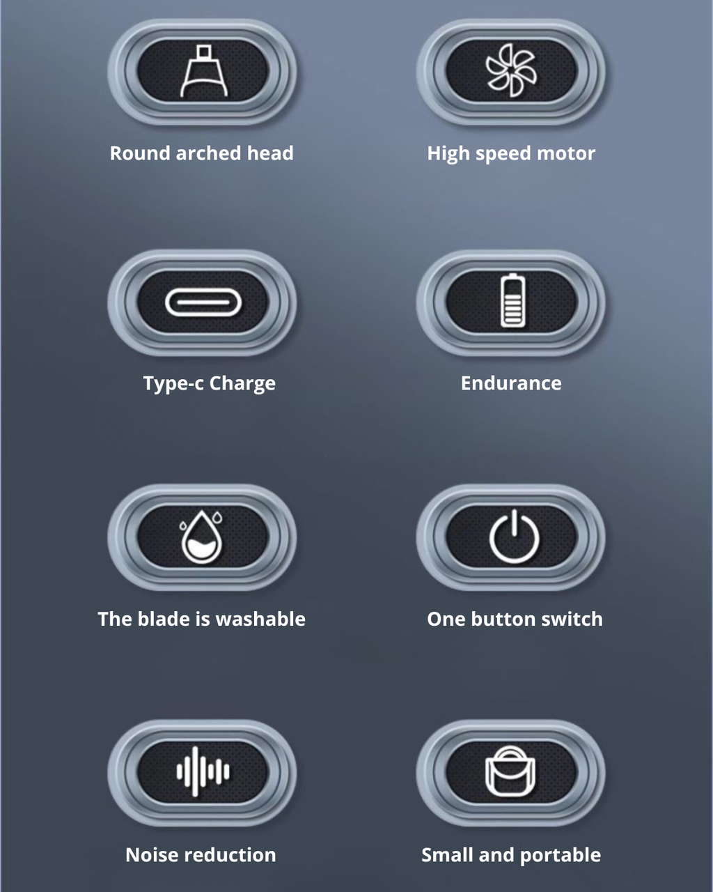 Mini Nose Hair Trimmer – Quiet, Safe, Travel-Friendly & Rechargeable