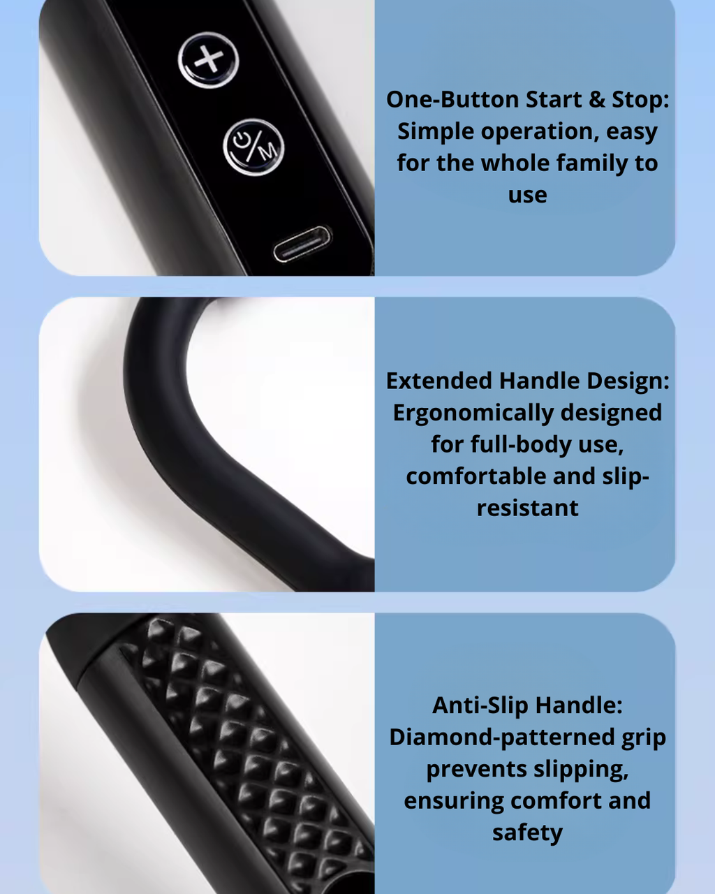 Quiet Massage Gun for Deep Muscle Relief & Full-Body Recovery