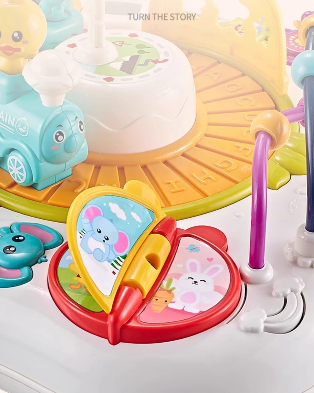 Toddler Activity Learning Table – Music, Blocks & Interactive Play 10+ Months