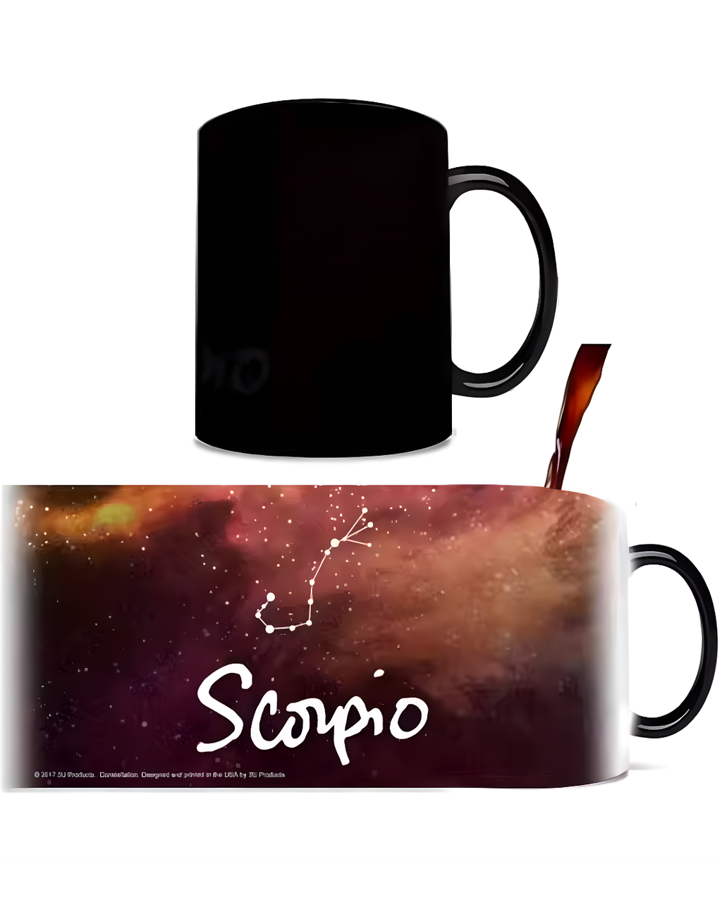 Zodiac Constellation Mug – Magic Color Changing Coffee Cup
