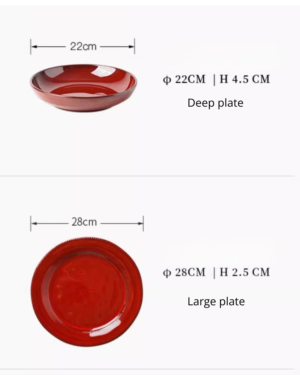 Hidden Series Porcelain Dinnerware Set – Retro Design for Everyday Use