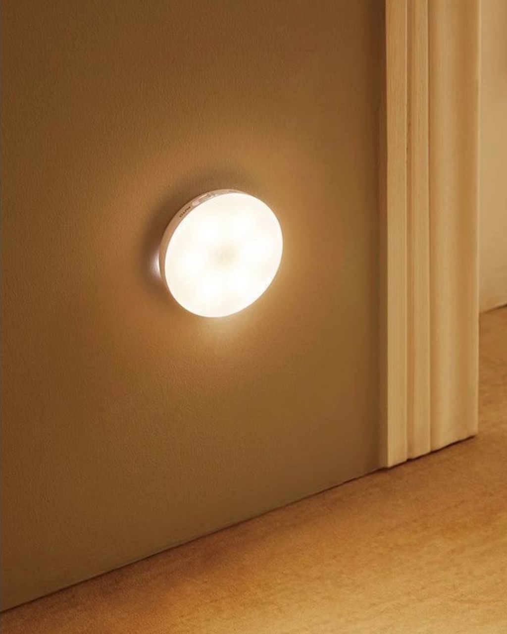 Smart Human Motion Sensor Night Light – Warm LED, Rechargeable