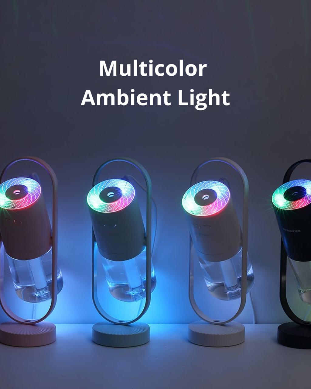 MagicGlow Nano Humidifier with Multicolor LED — Calm & Cozy Spaces