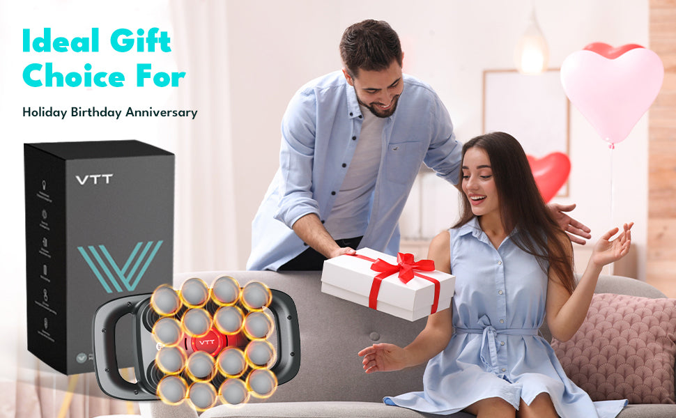 Portable Deep Tissue Massage Gun – 16-Head Muscle Relief & Recovery