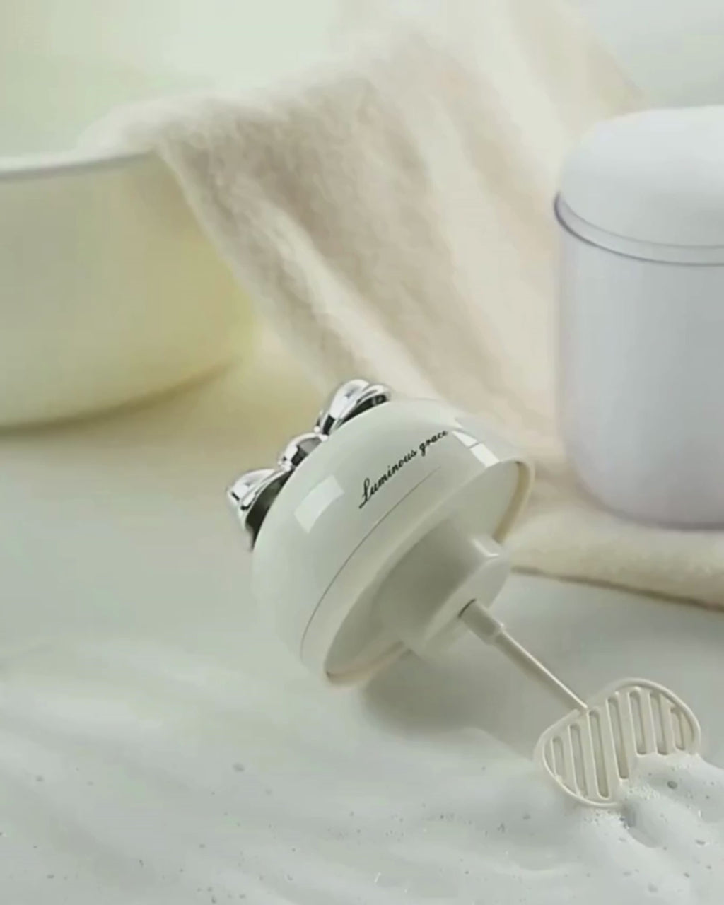 Electric Facial Cleanser Foam Maker – Instant Micro-Foam, Gentle & Portable